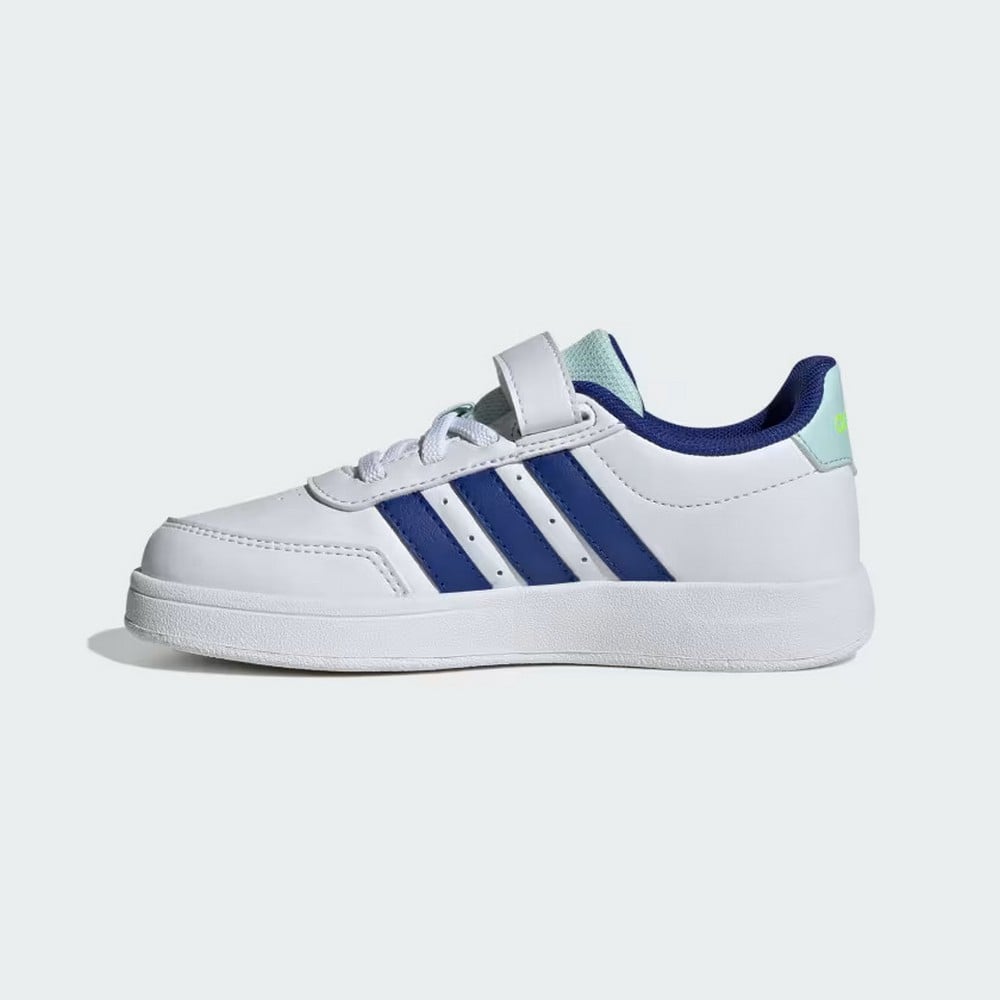ZAPATILLA NIÑO ADIDAS BLANCO CUERO BREAKNET 2.0 IE3789 - 3