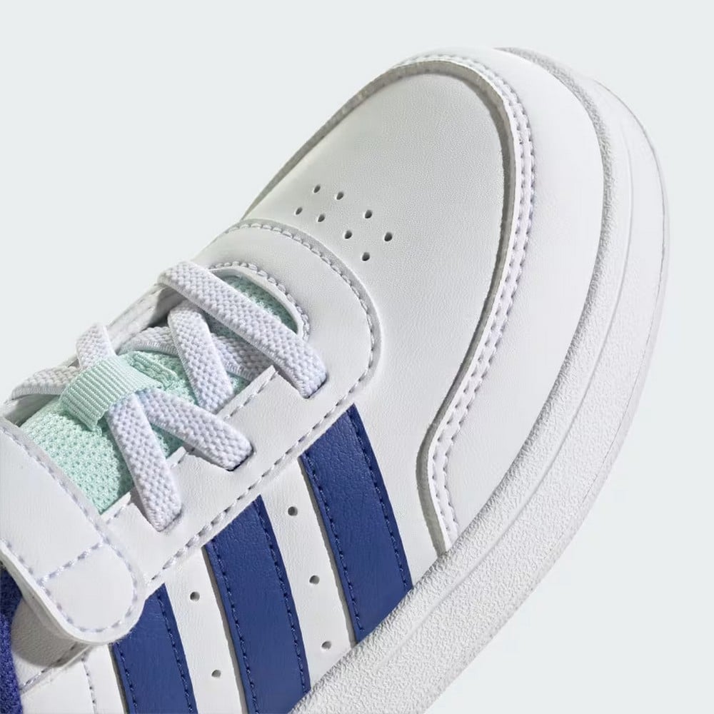 ZAPATILLA NIÑO ADIDAS BLANCO CUERO BREAKNET 2.0 IE3789 - 5