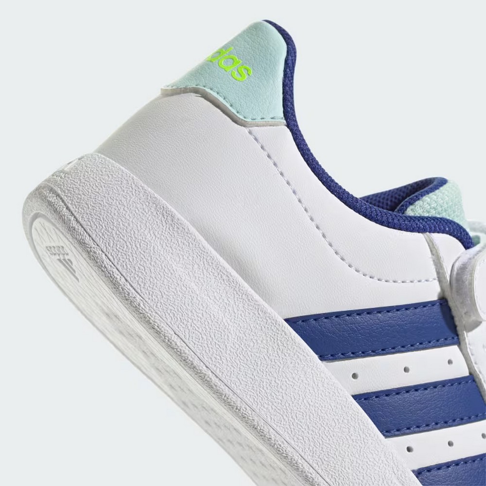 ZAPATILLA NIÑO ADIDAS BLANCO CUERO BREAKNET 2.0 IE3789 - 6