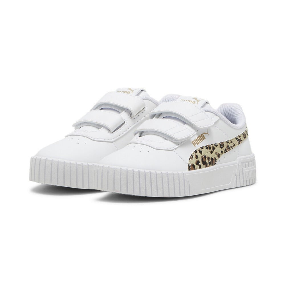 ZAPATILLA NIÑA PUMA BLANCO CARINA 2.0 CUERO 397423-02 - 3