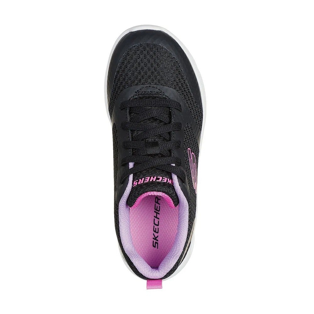 ZAPATILLA MUJER SKECHERS NEGRO MICROSPEC MAX 303544L-BKLV - 4