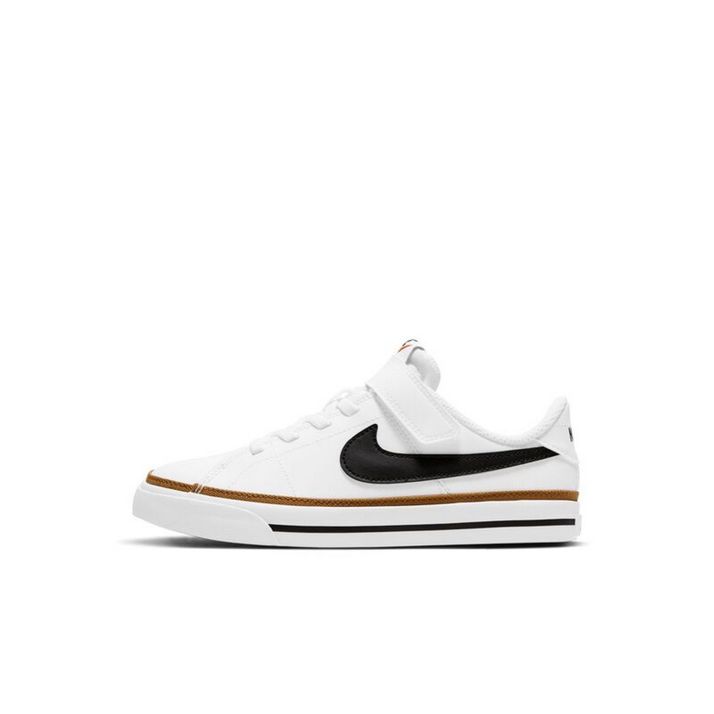 ZAPATILLAS NIÑO NIKE BLANCO COURT LEGACY DA5381-102 CUERO - 2