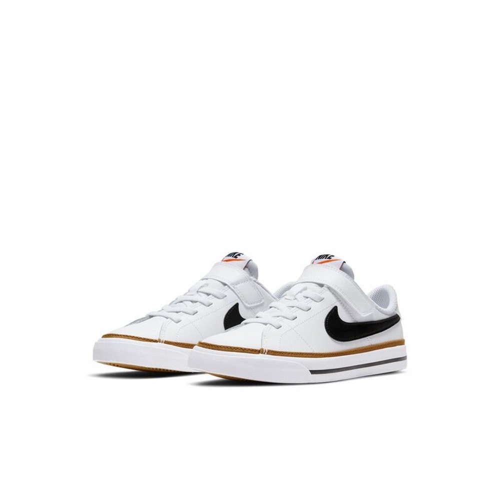 ZAPATILLAS NIÑO NIKE BLANCO COURT LEGACY DA5381-102 CUERO - 3