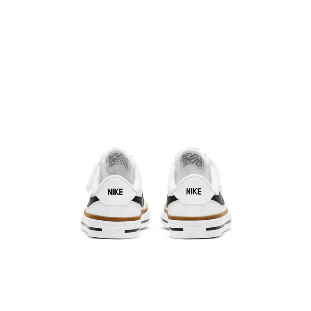 ZAPATILLAS NIÑO NIKE BLANCO COURT LEGACY DA5381-102 CUERO - 5