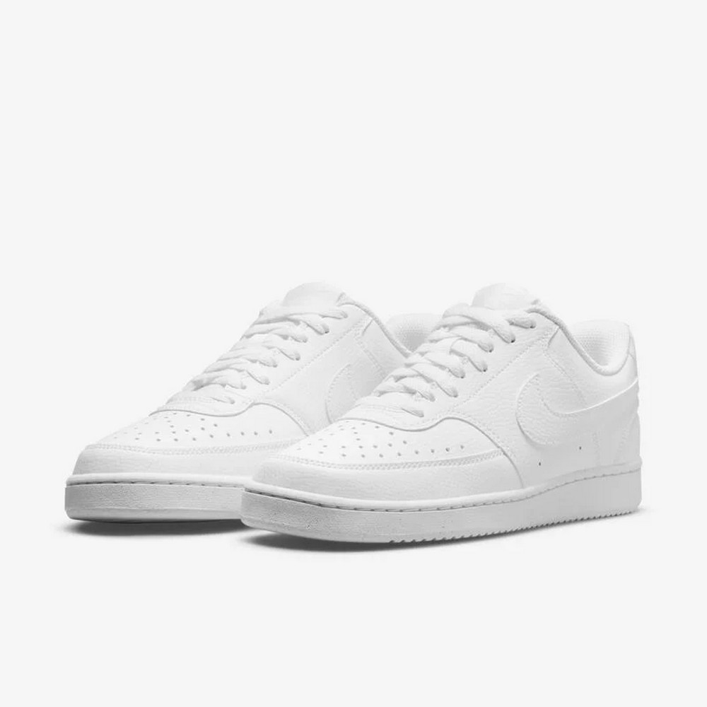ZAPATILLAS MUJER NIKE BLANCO COURT VISION DH3158-100 CUERO - 3