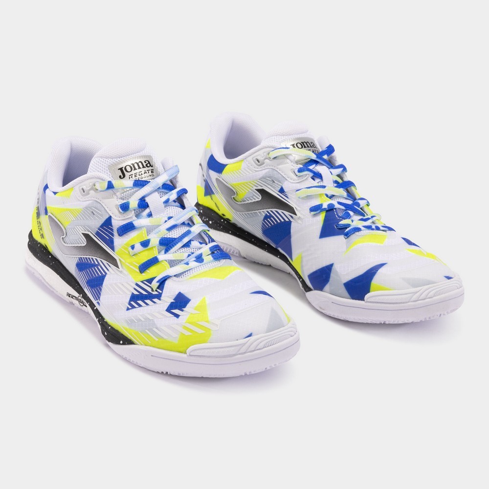 ZAPATILLAS HOMBRE JOMA FUTBOL PASTO SINTÉTICO BLANCO REBOUND RREW2402IN - 2