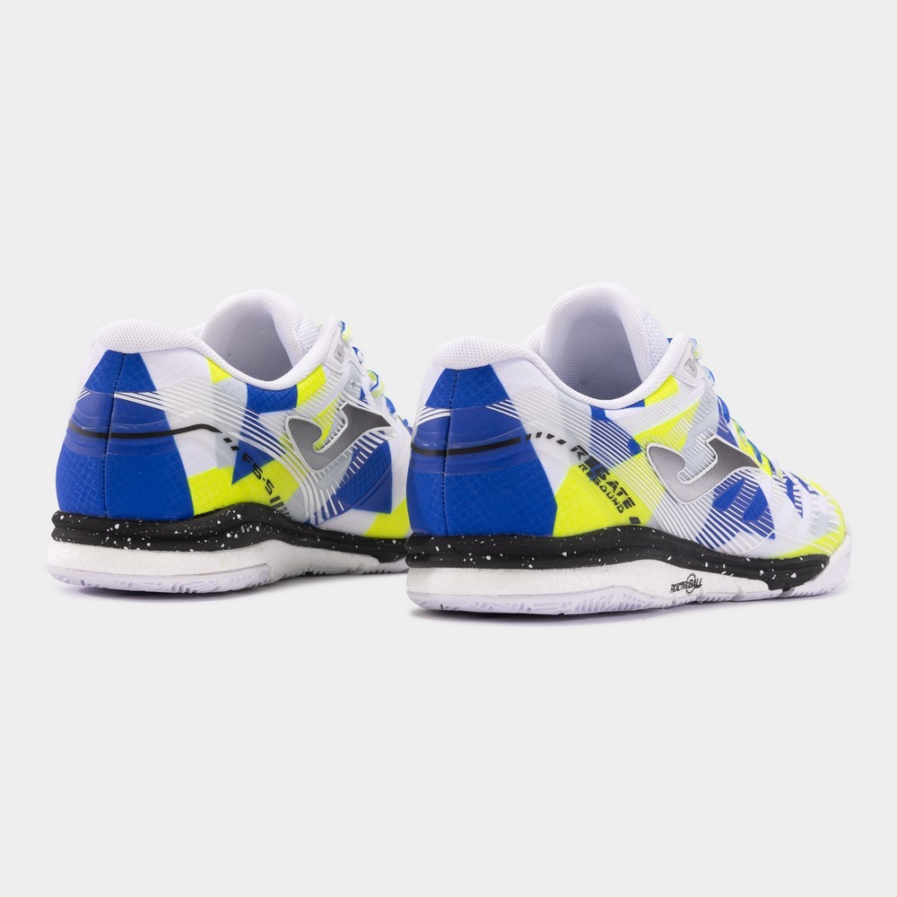 ZAPATILLAS HOMBRE JOMA FUTBOL PASTO SINTÉTICO BLANCO REBOUND RREW2402IN - 4