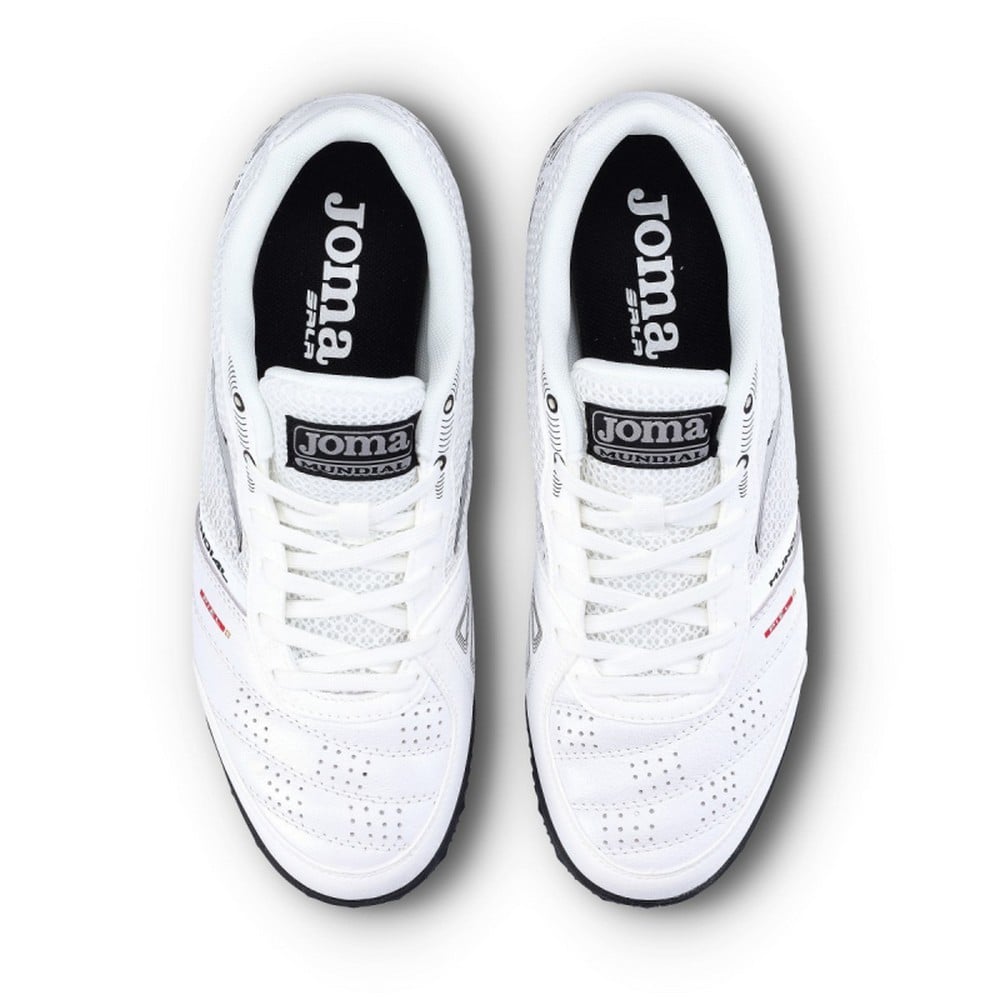 ZAPATILLAS HOMBRE JOMA FUTBOL PASTO SINTÉTICO BLANCO MUNDIAL CUERO MUNW2402TF - 3