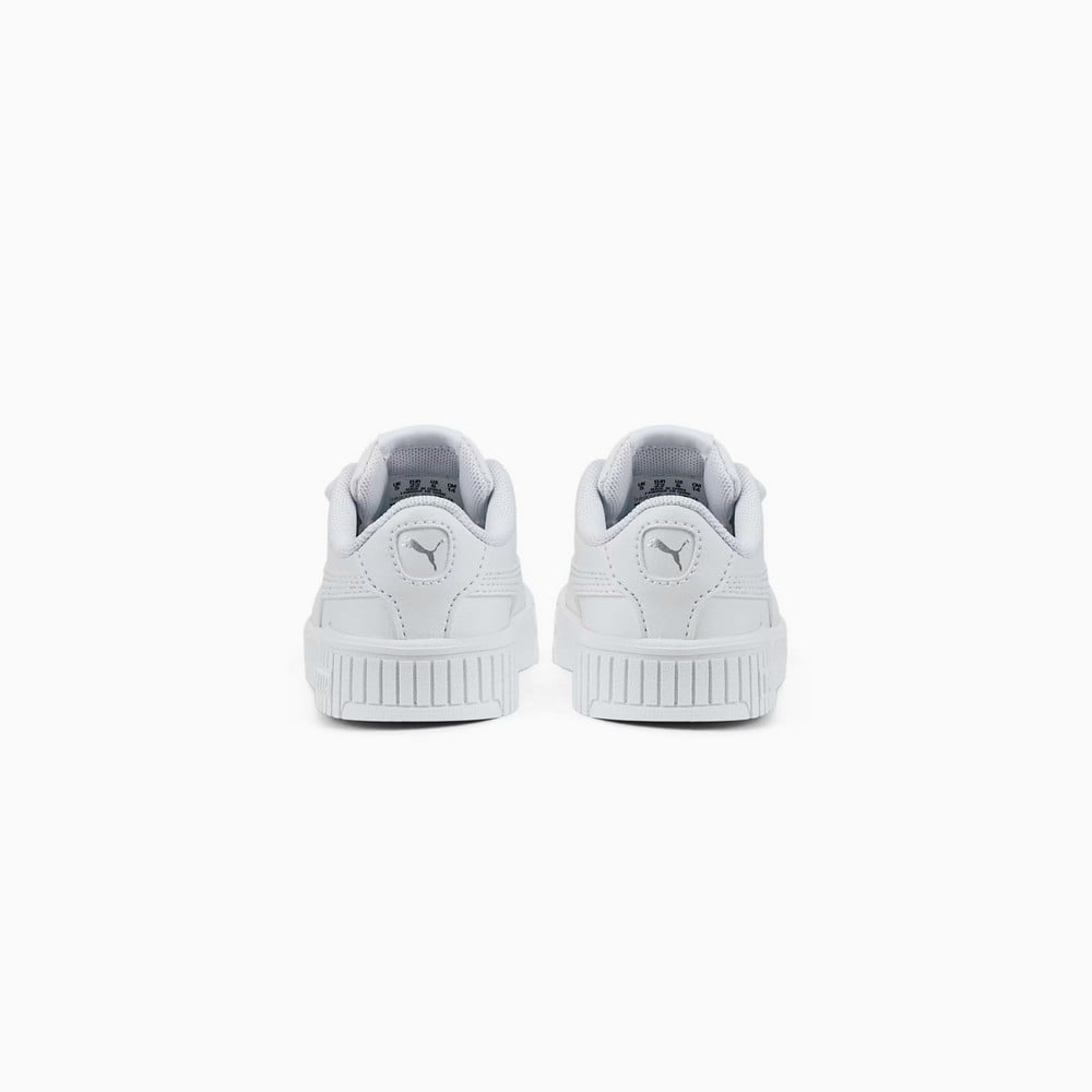 ZAPATILLAS NIÑO PUMA BLANCO CARINA 2.0 389318-02 CUERO - 4