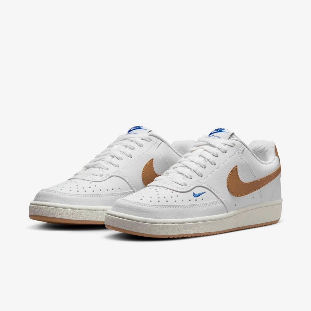 ZAPATILLAS MUJER NIKE BLANCO COURT VISION FV9952-102 CUERO - 3