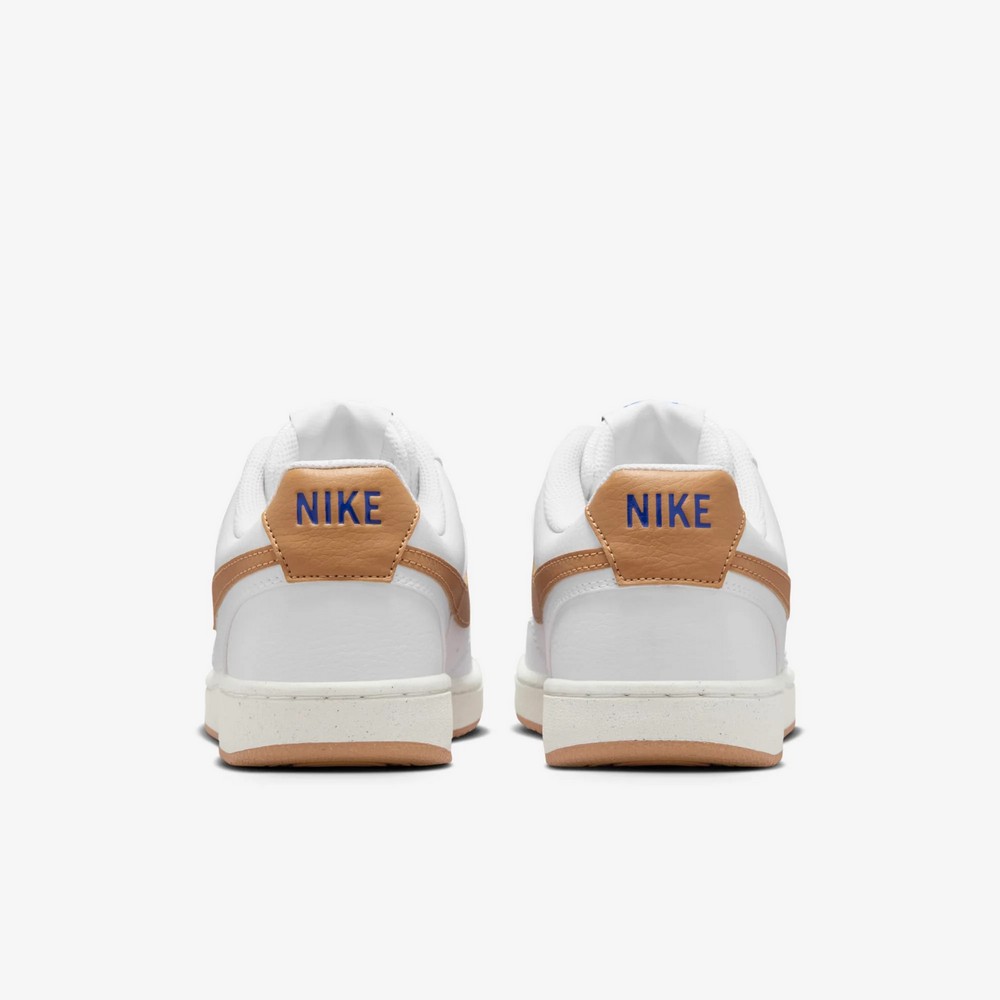 ZAPATILLAS MUJER NIKE BLANCO COURT VISION FV9952-102 CUERO - 5