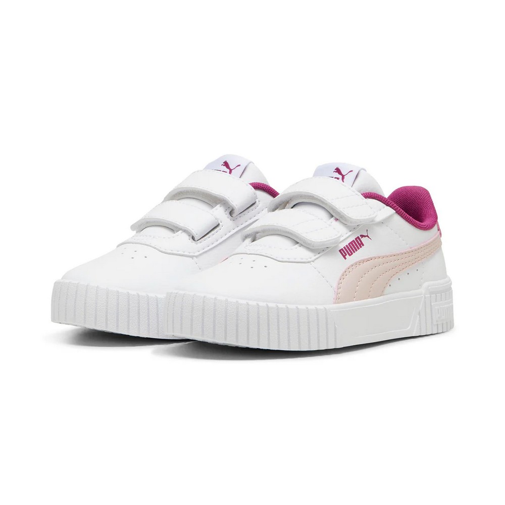 ZAPATILLAS NIÑO PUMA BLANCO CARINA 2.0 397421-19 CUERO - 2