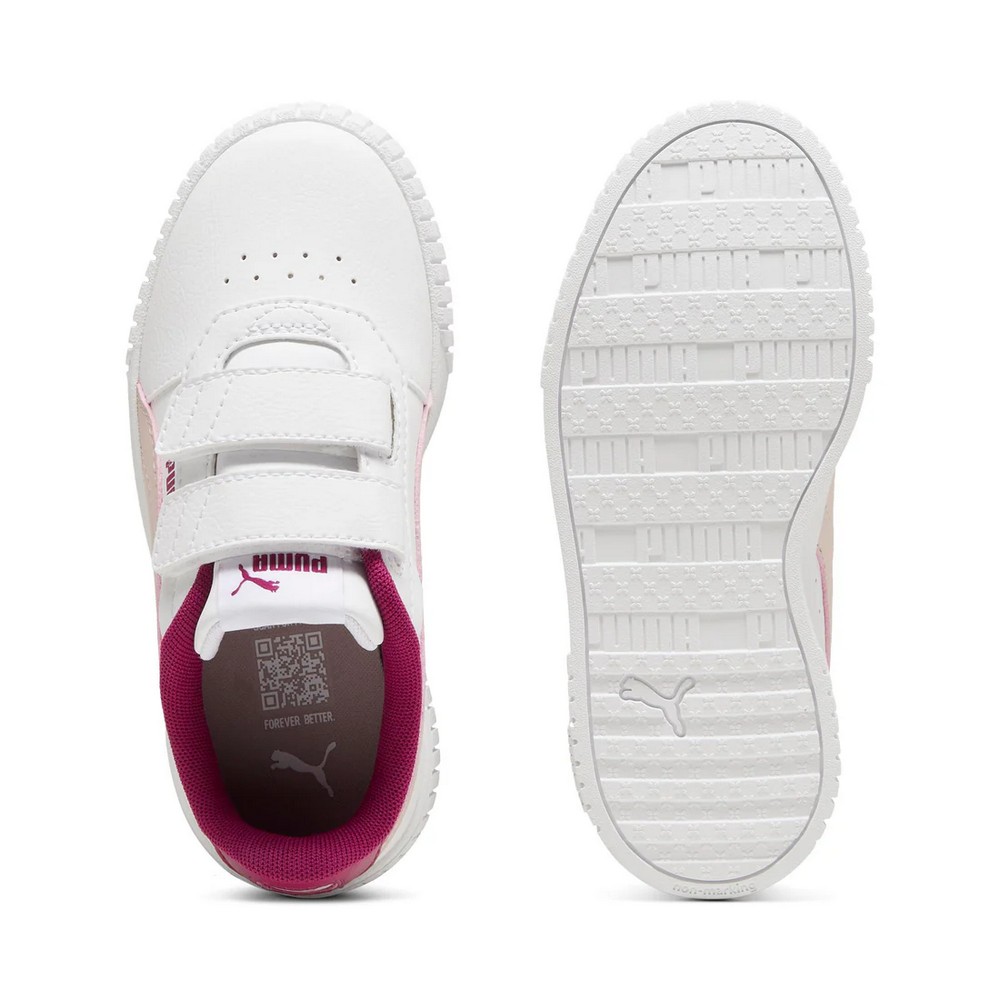 ZAPATILLAS NIÑO PUMA BLANCO CARINA 2.0 397421-19 CUERO - 3