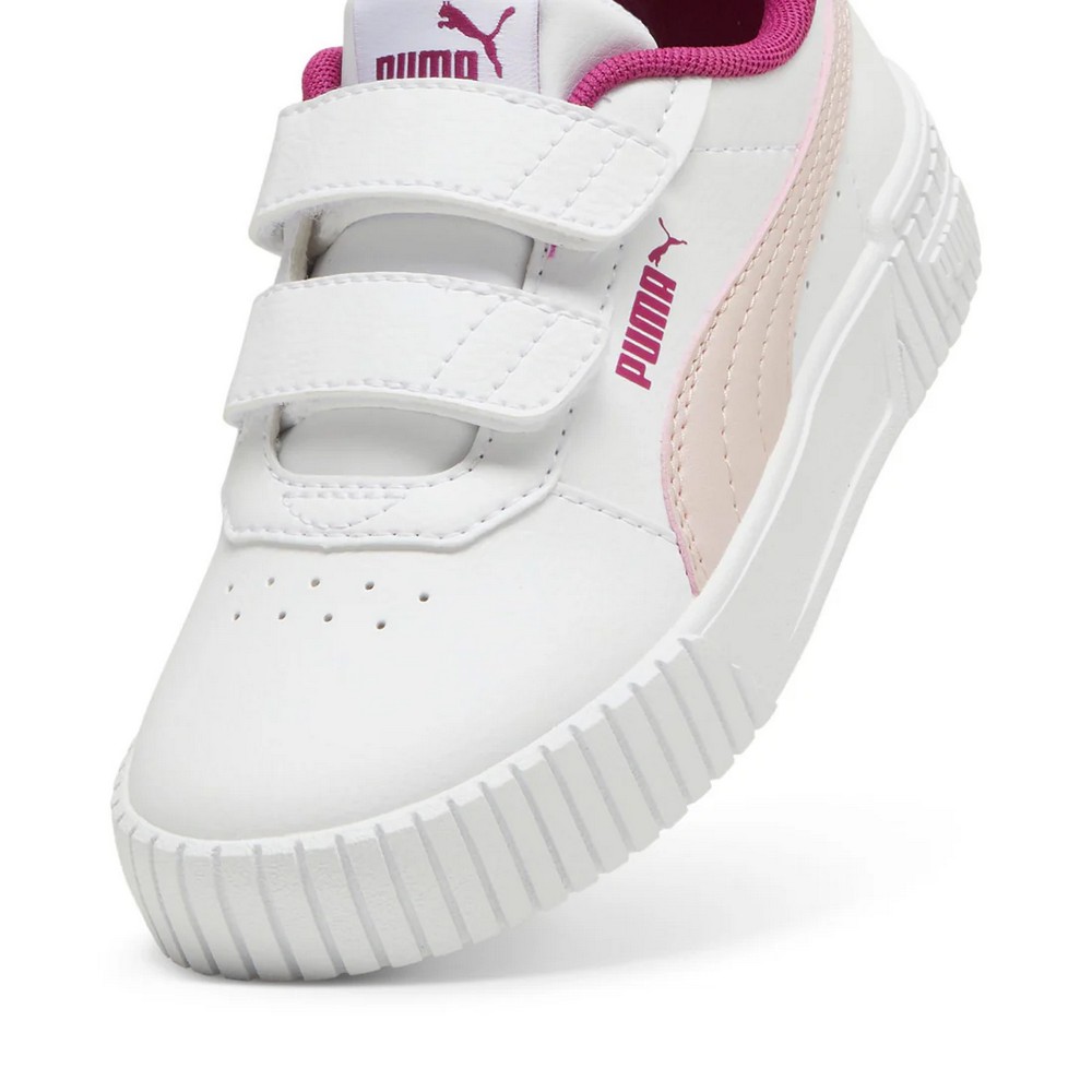 ZAPATILLAS NIÑO PUMA BLANCO CARINA 2.0 397421-19 CUERO - 4