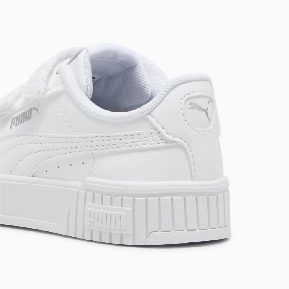 ZAPATILLAS NIÑO PUMA BLANCO CARINA 2.0 397421-19 CUERO - 6