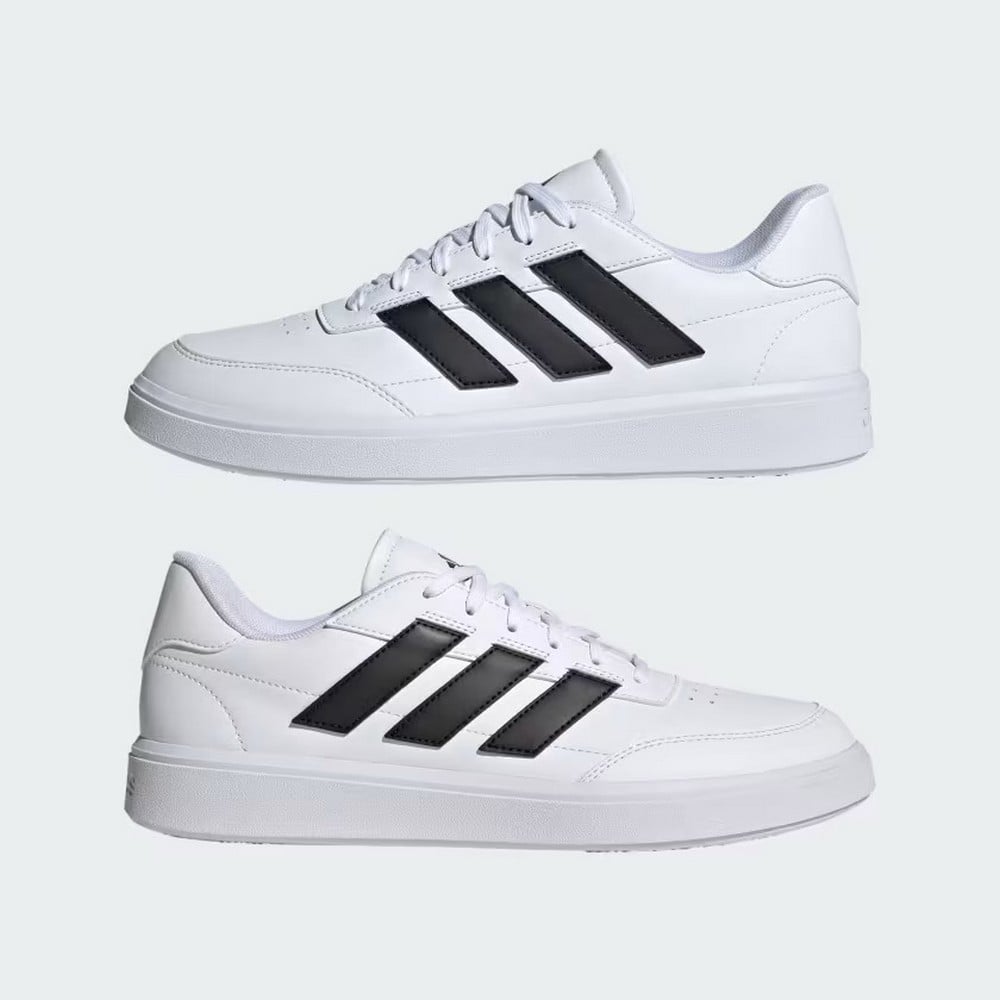 ZAPATILLAS HOMBRE ADIDAS BLANCO COURTBLOCK IF4033 CUERO - 3