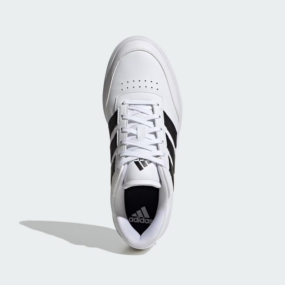 ZAPATILLAS HOMBRE ADIDAS BLANCO COURTBLOCK IF4033 CUERO - 4