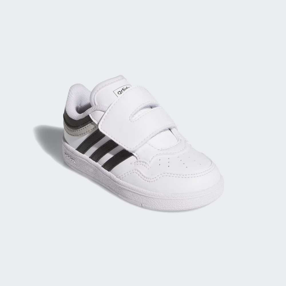 ZAPATILLAS NIÑO ADIDAS BLANCO HOOPS 4.0 JI3486 CUERO - 3