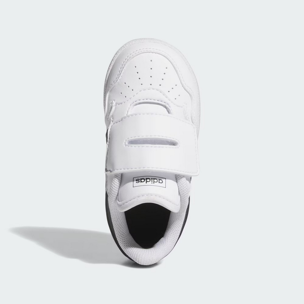 ZAPATILLAS NIÑO ADIDAS BLANCO HOOPS 4.0 JI3486 CUERO - 5
