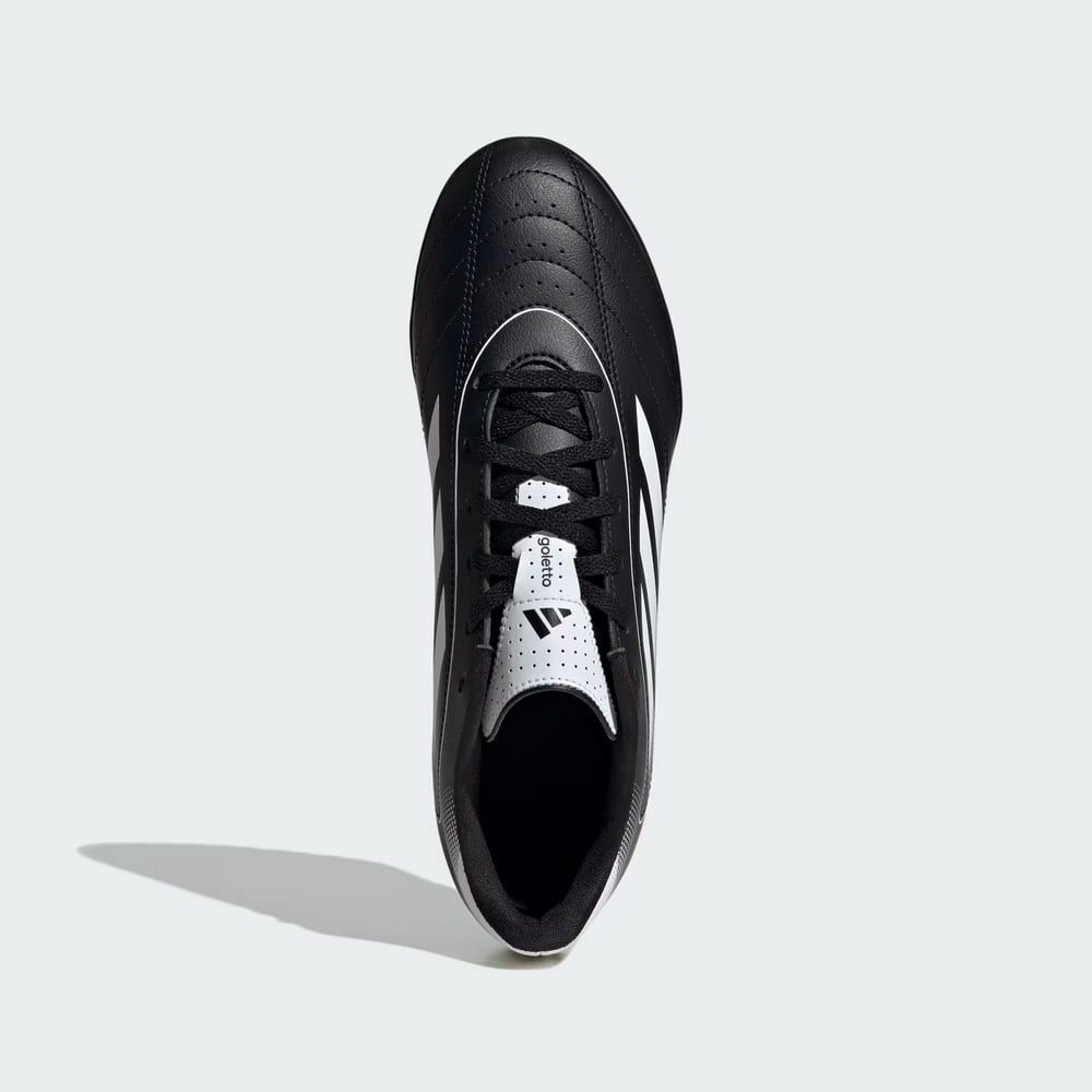 ZAPATILLAS HOMBRE ADIDAS FUTBOL PASTO SINTÉTICO NEGRO GOLETTO IX CUERO IH0083 - 5