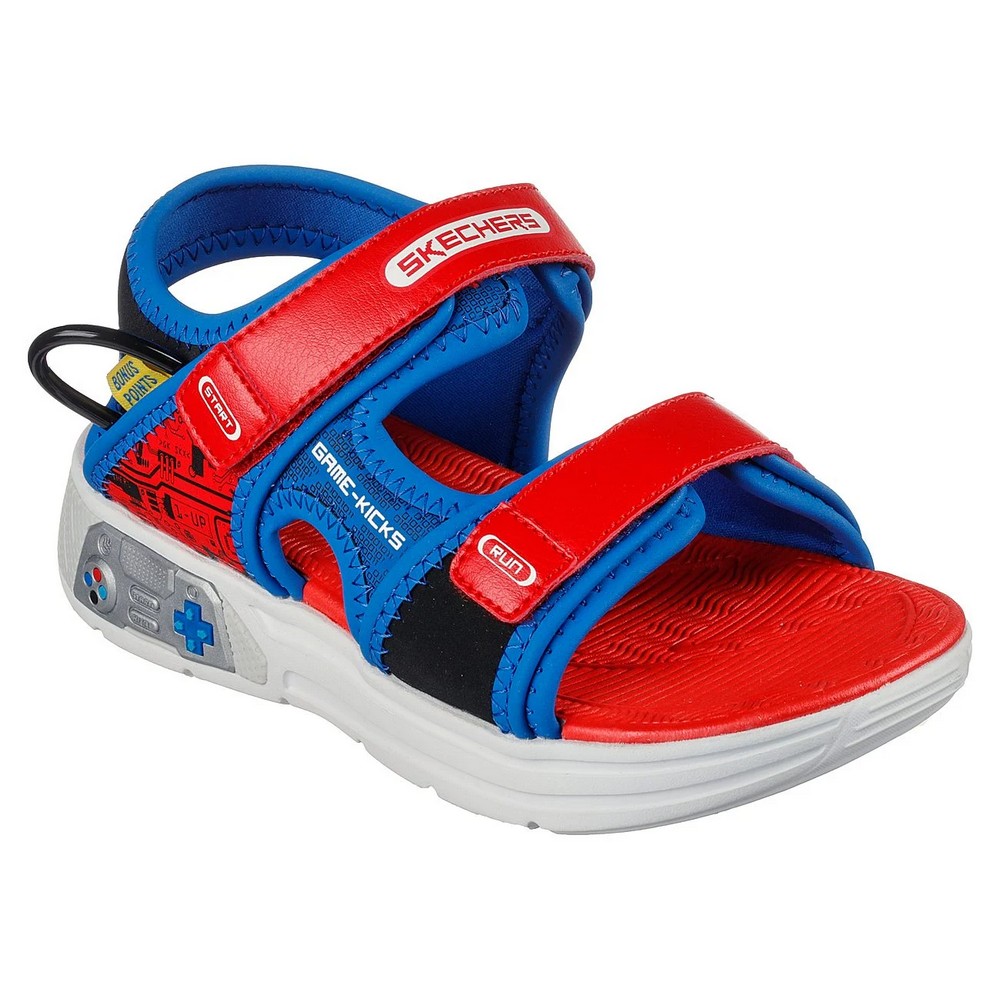 SANDALIAS NIÑO SKECHERS ROJO POWER SPLASH 402264L-RDBL - 1