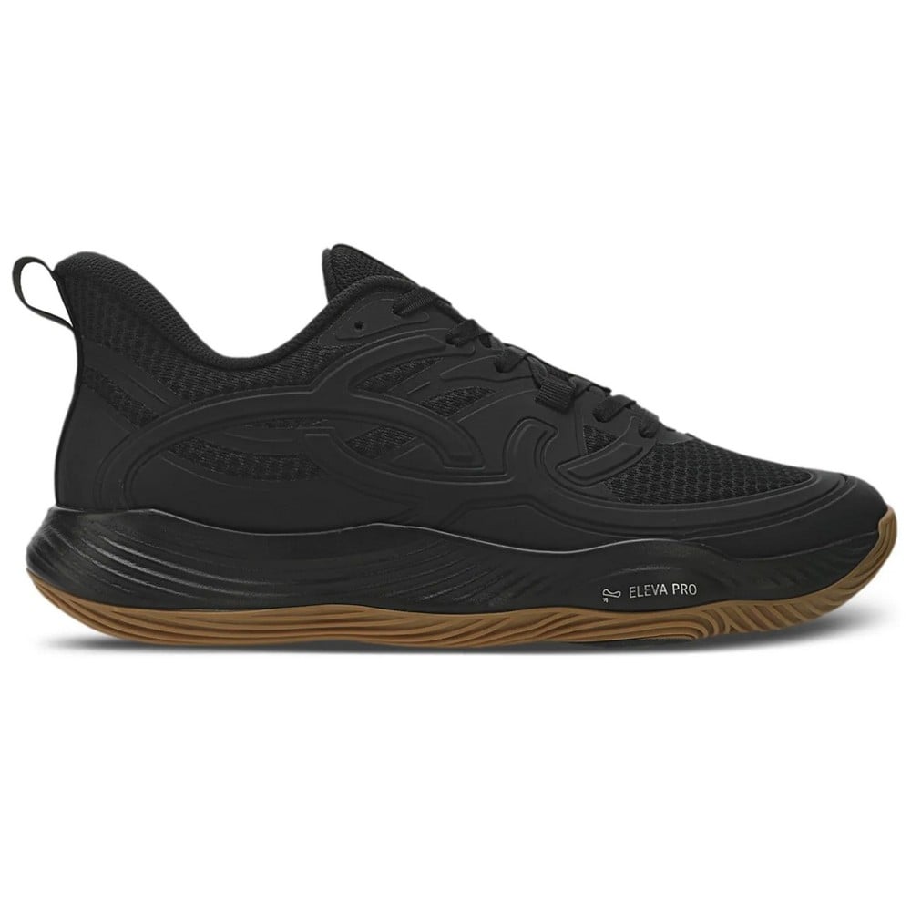 ZAPATILLAS HOMBRE OLYMPIKUS VOLEY NEGRO QU4DRA BR1 CUERO 43391327-PRETO - 1