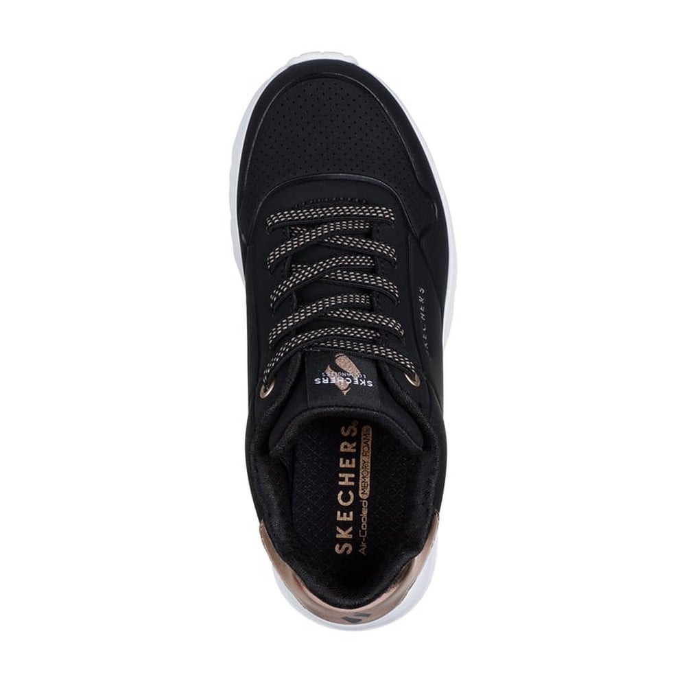 ZAPATILLA SKECHERS UNO LITE 310384L-BLK MUJER - 4