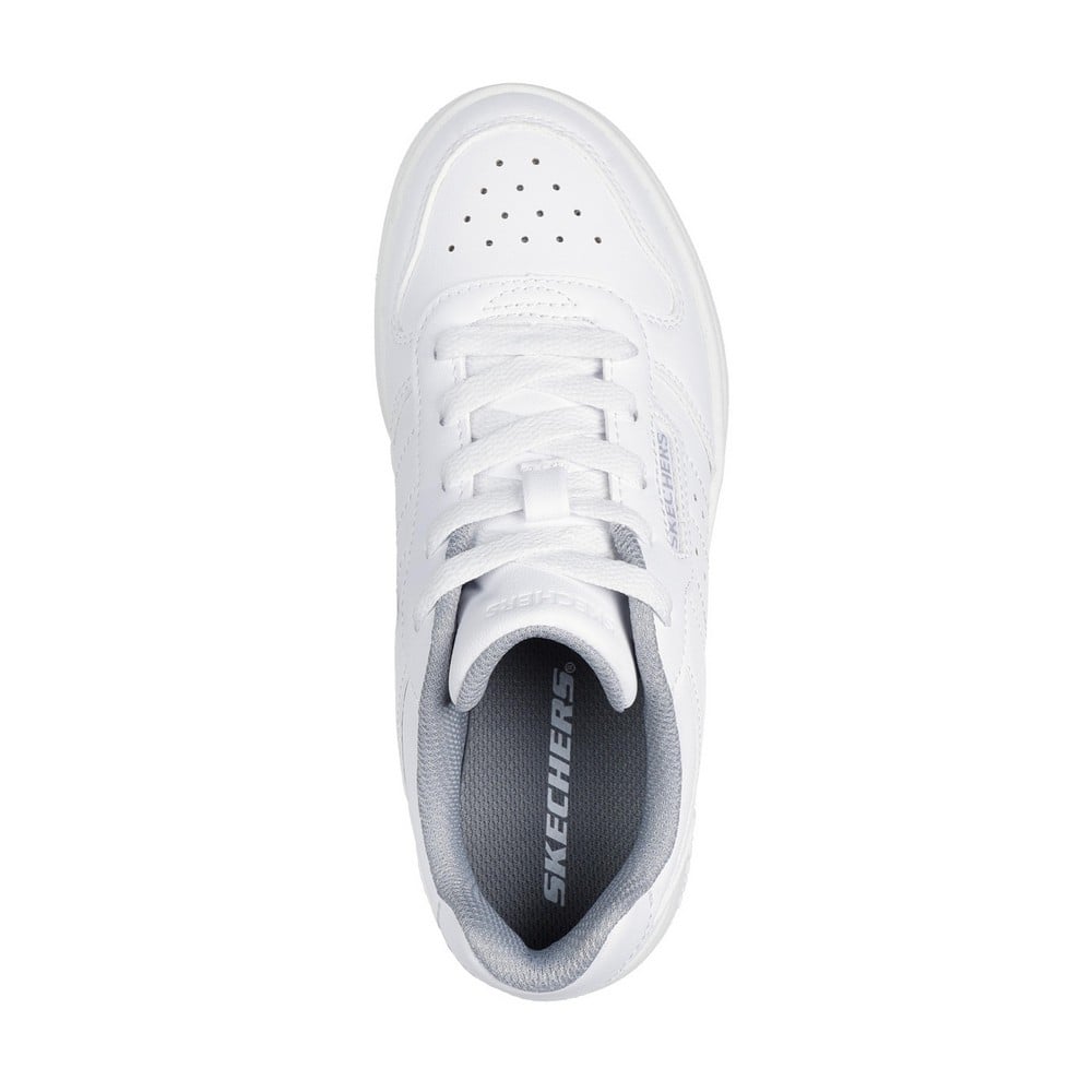ZAPATILLA SKECHERS QUICK STREET 405639L-WHT MUJER - 4