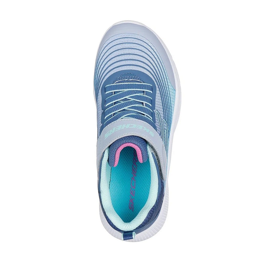 ZAPATILLA SKECHERS MICROSPEC ADVANCE 303575L-LGAQ NIÑAS - 4