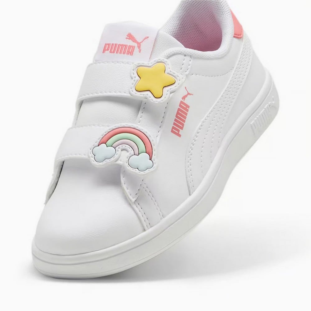ZAPATILLA PUMA SMASH 3.0 BADGES 397286-07 NIÑAS - 4