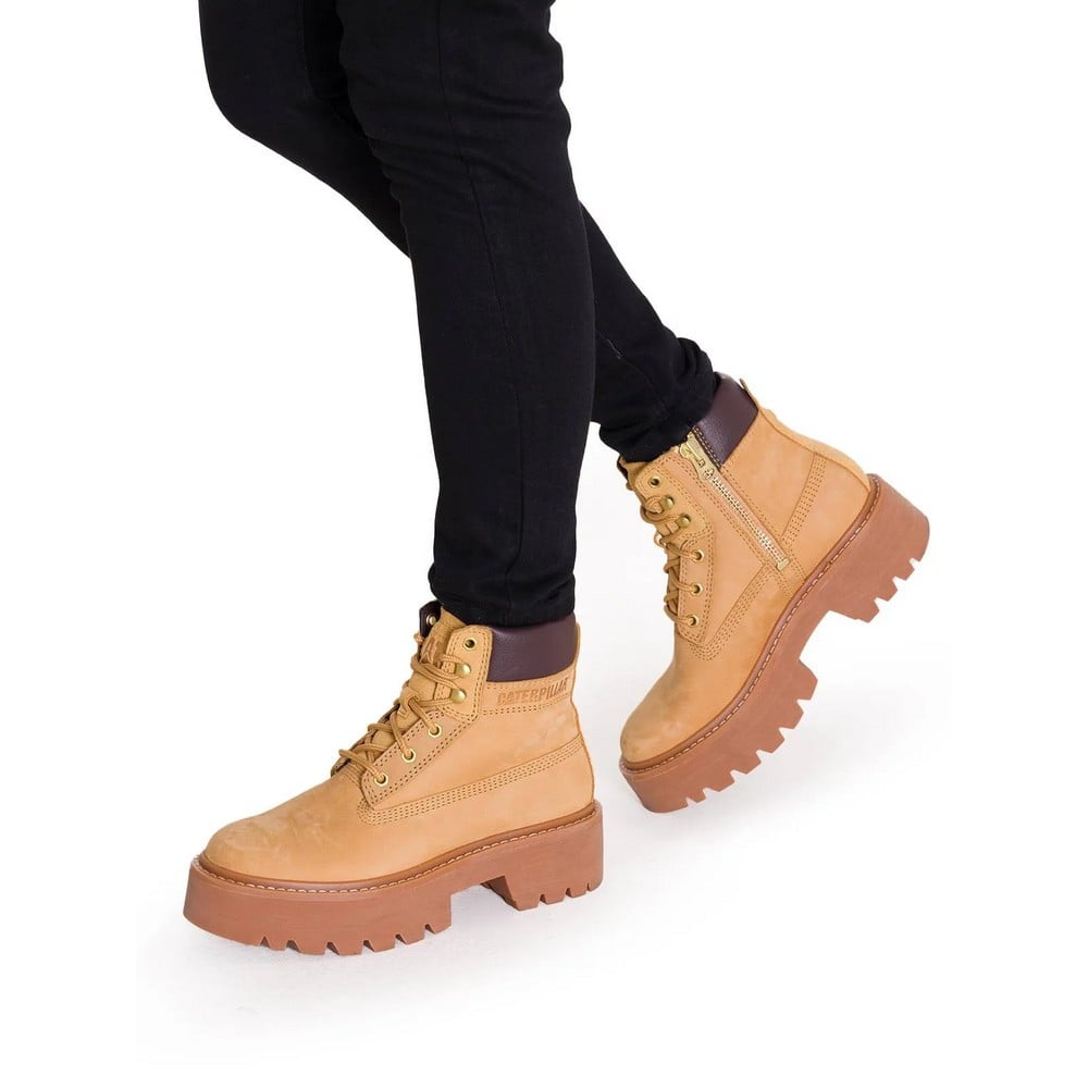 BOTINES CATERPILLAR COLORADO MAX 6 ZIP P312164 MUJER - 6