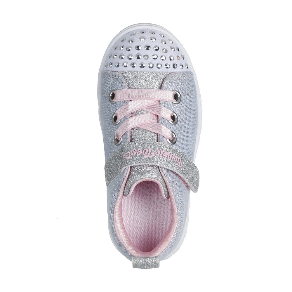 ZAPATILLAS SKECHERS SHIMMER SWEETIE 314620N-GYPK NIÑAS - 4