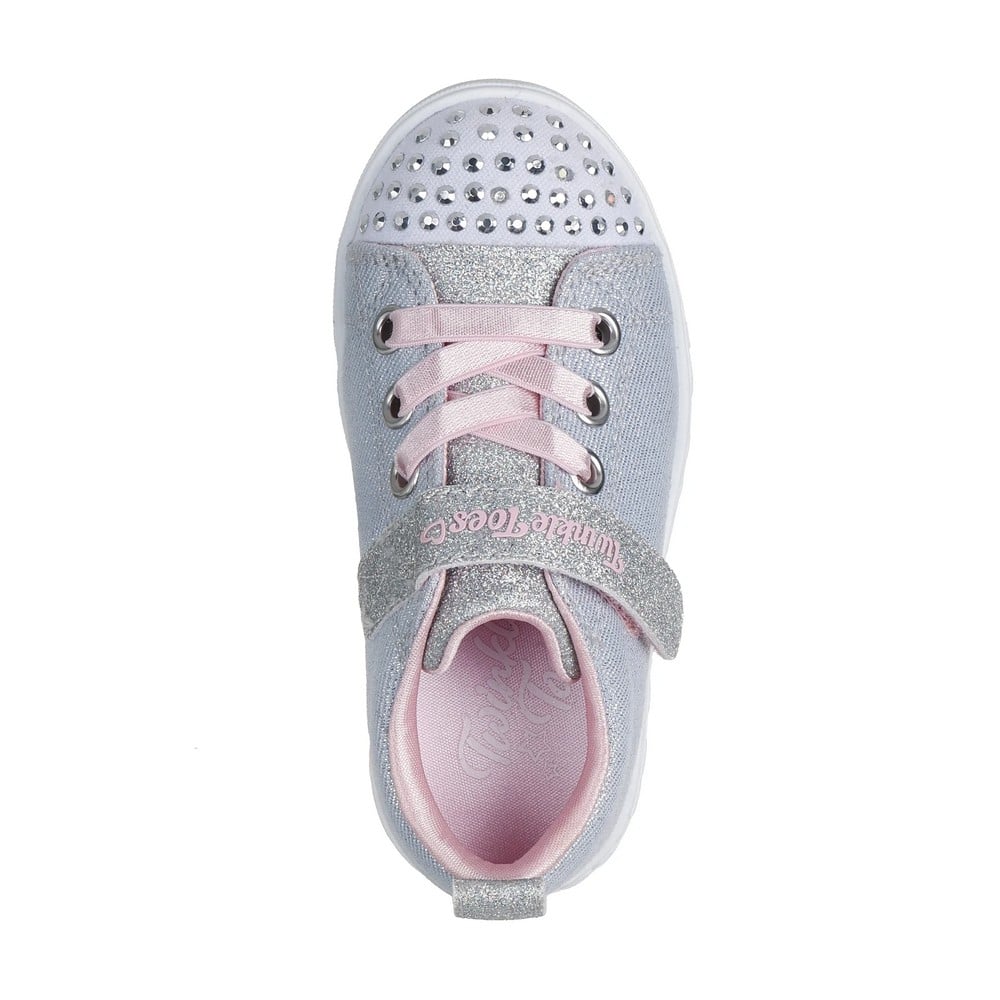 ZAPATILLAS SKECHERS SHIMMER SWEETIE 314620N-GYPK NIÑAS - 4