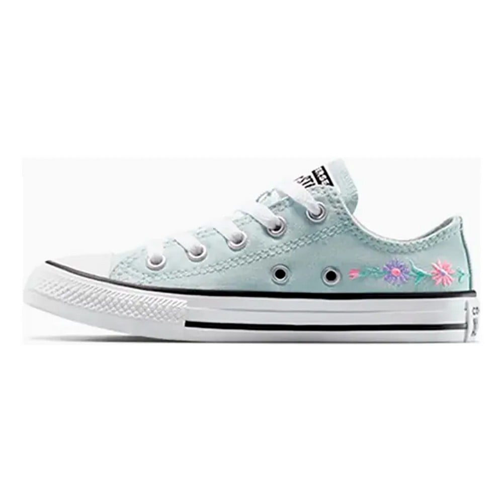 ZAPATILLAS CONVERSE EMBROIDERED FLOWERS A11776 NIÑOS - 2