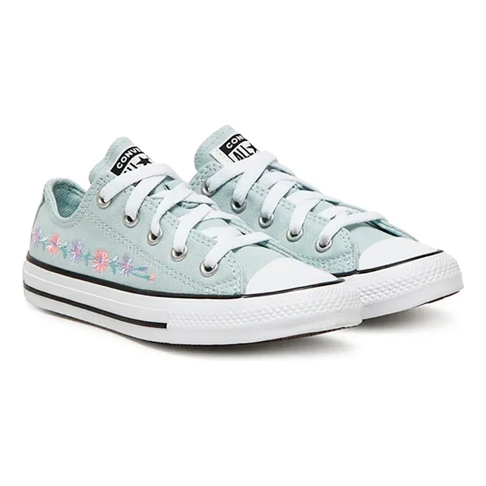ZAPATILLAS CONVERSE EMBROIDERED FLOWERS A11776 NIÑOS - 3
