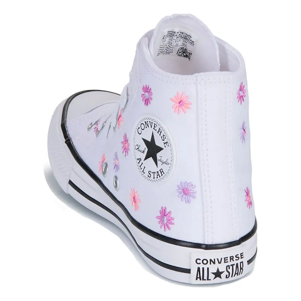 ZAPATILLAS CONVERSE CHUCK TAYLOR FLOWERS A13454 NIÑOS - 4
