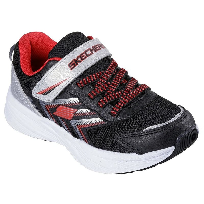 ZAPATILLAS SKECHERS MICROSPEC TREAD 404115L-BKSR NIÑOS - 1