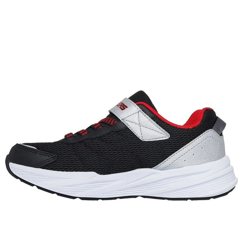 ZAPATILLAS SKECHERS MICROSPEC TREAD 404115L-BKSR NIÑOS - 3