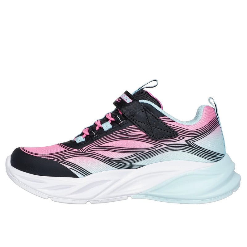 ZAPATILLAS SKECHERS S-LIGHTS 303712L-BKMT NIÑAS - 3