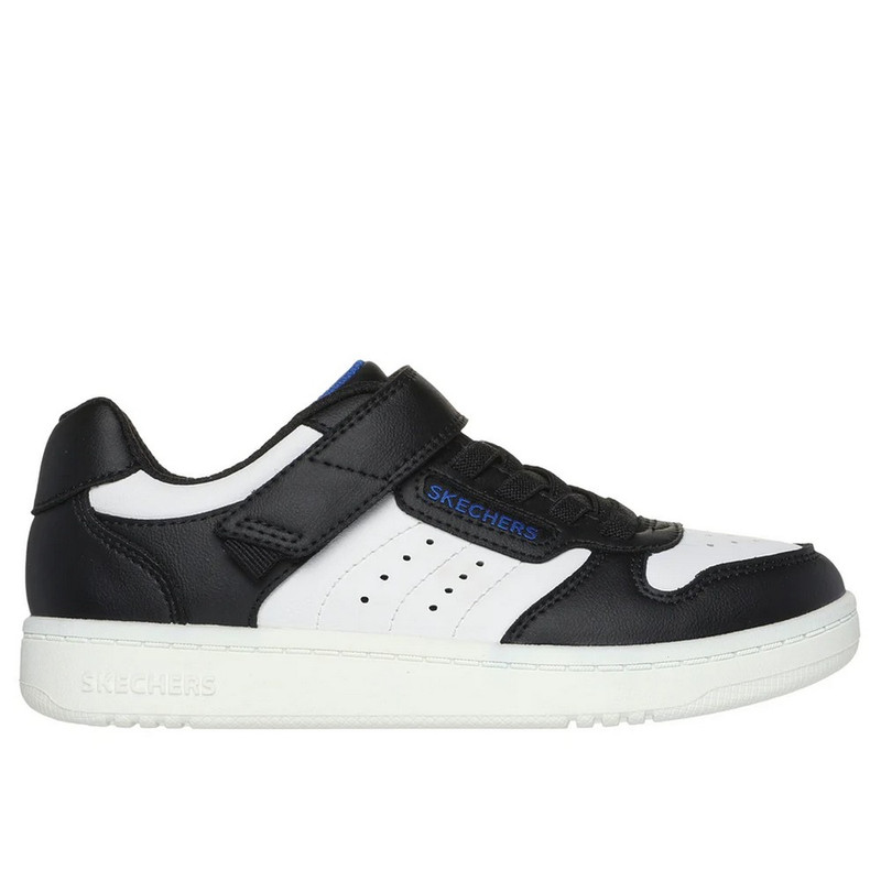 ZAPATILLAS SKECHERS QUICK STREET 405639L-BKW NIÑOS - 1
