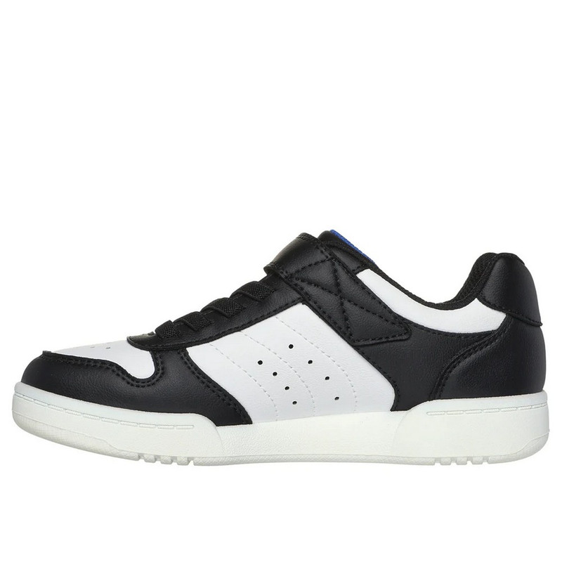 ZAPATILLAS SKECHERS QUICK STREET 405639L-BKW NIÑOS - 2