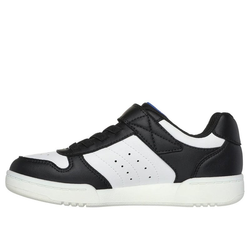 ZAPATILLAS SKECHERS QUICK STREET 405639L-BKW NIÑOS - 2