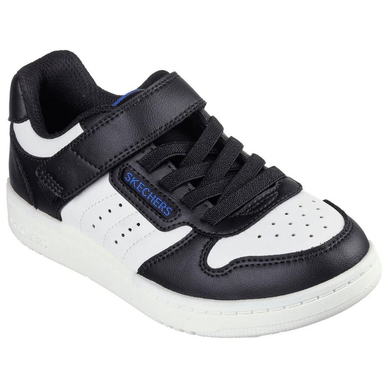 ZAPATILLAS SKECHERS QUICK STREET 405639L-BKW NIÑOS - 3