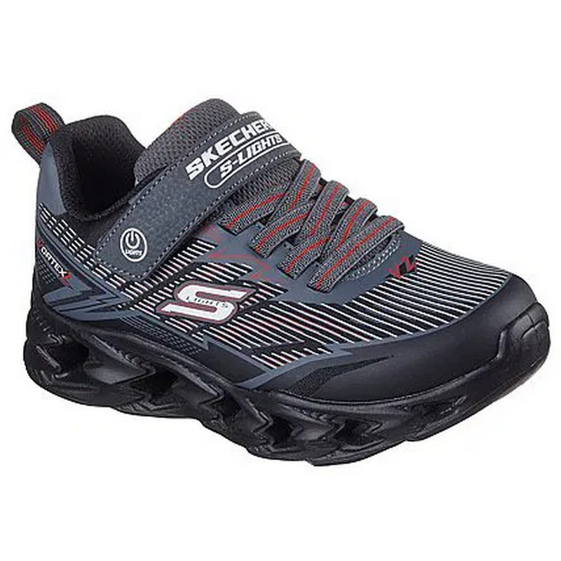 ZAPATILLAS SKECHERS VORTEX 2.0 400605L-BKCC NIÑOS - 2