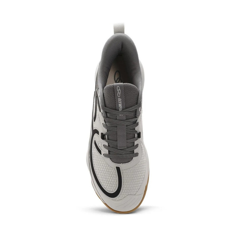 ZAPATILLAS OLYMPIKUS QUADRA BR3 43391327-CINZA HOMBRE - 4