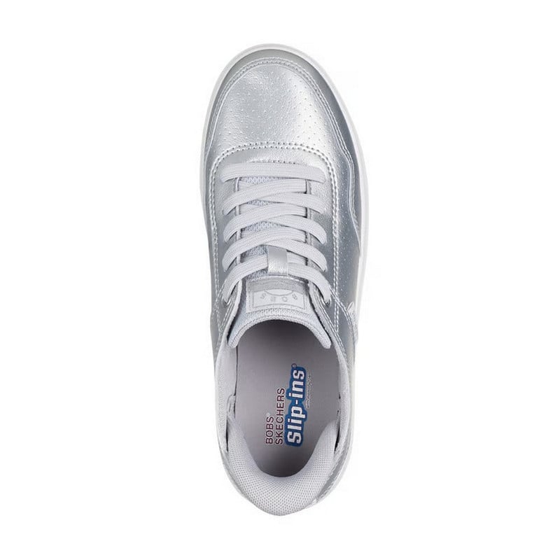 ZAPATILLAS SKECHERS SLIP-INS: BOBS D'VINE 114827-SIL MUJER - 4