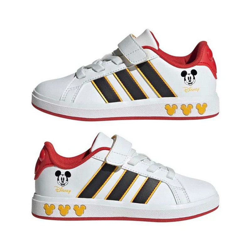ZAPATILLAS ADIDAS DISNEY MICKEY MOUSE GRAND COURT JQ8067 NIÑOS - 4