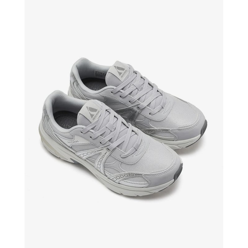 ZAPATILLAS SKECHERS SHADOW - STELLAR 177357-GRY MUJER - 4