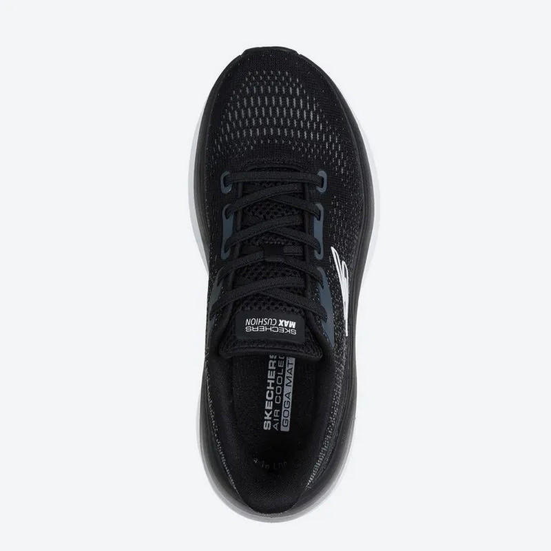 ZAPATILLAS SKECHERS MAX CUSHIONING 129479-BKW MUJER - 4