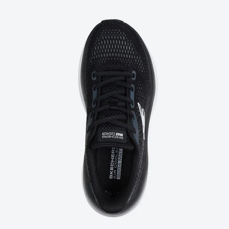 ZAPATILLAS SKECHERS MAX CUSHIONING 129479-BKW MUJER - 4